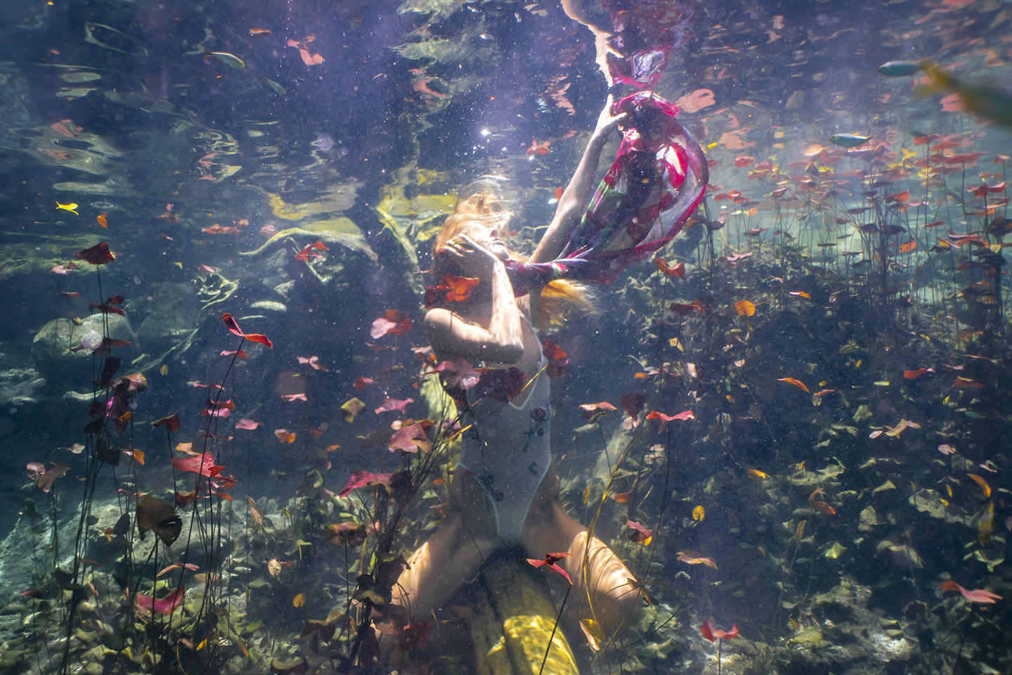 Liquid Blue II Print